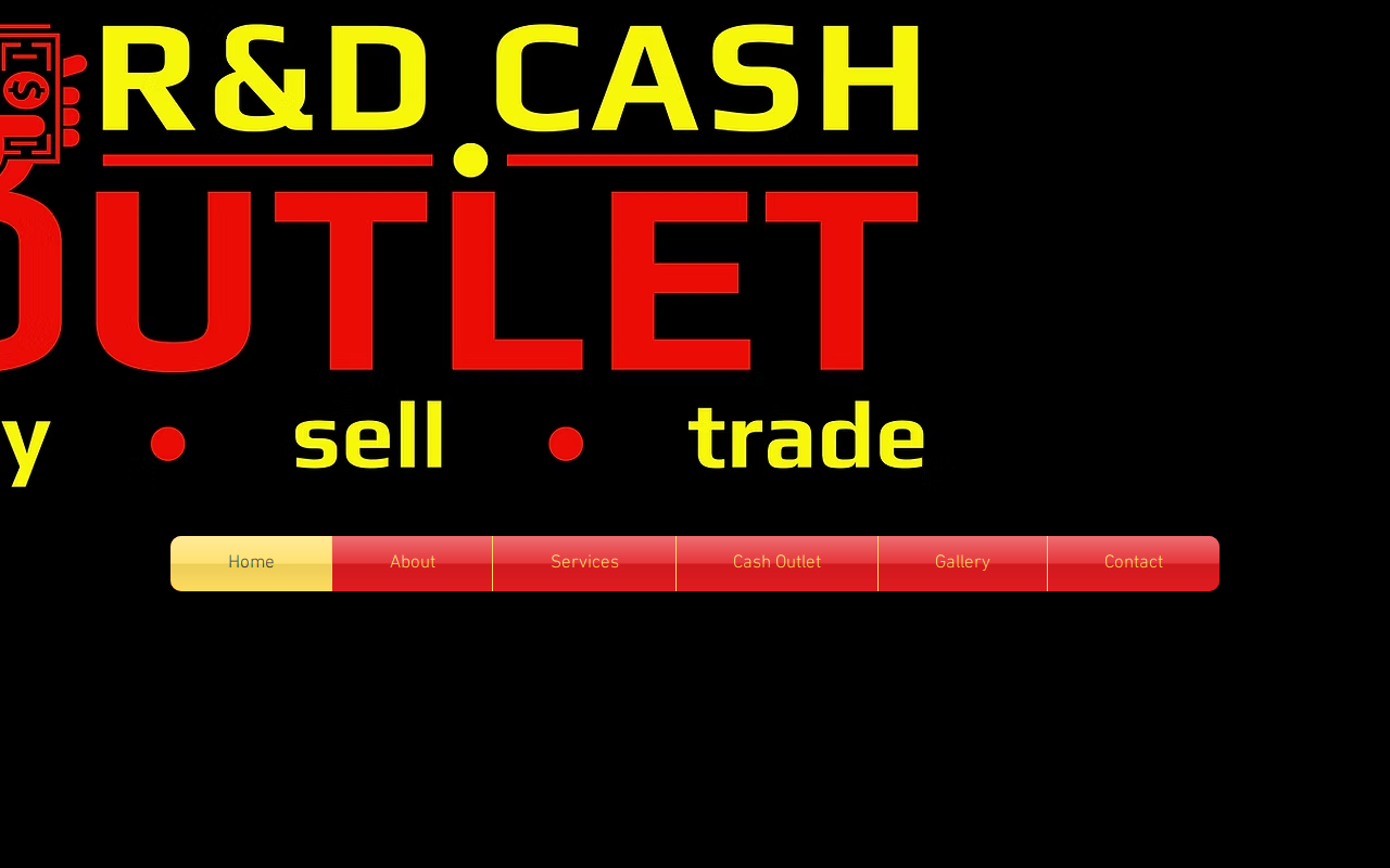 R&D Cash Outlet website preview