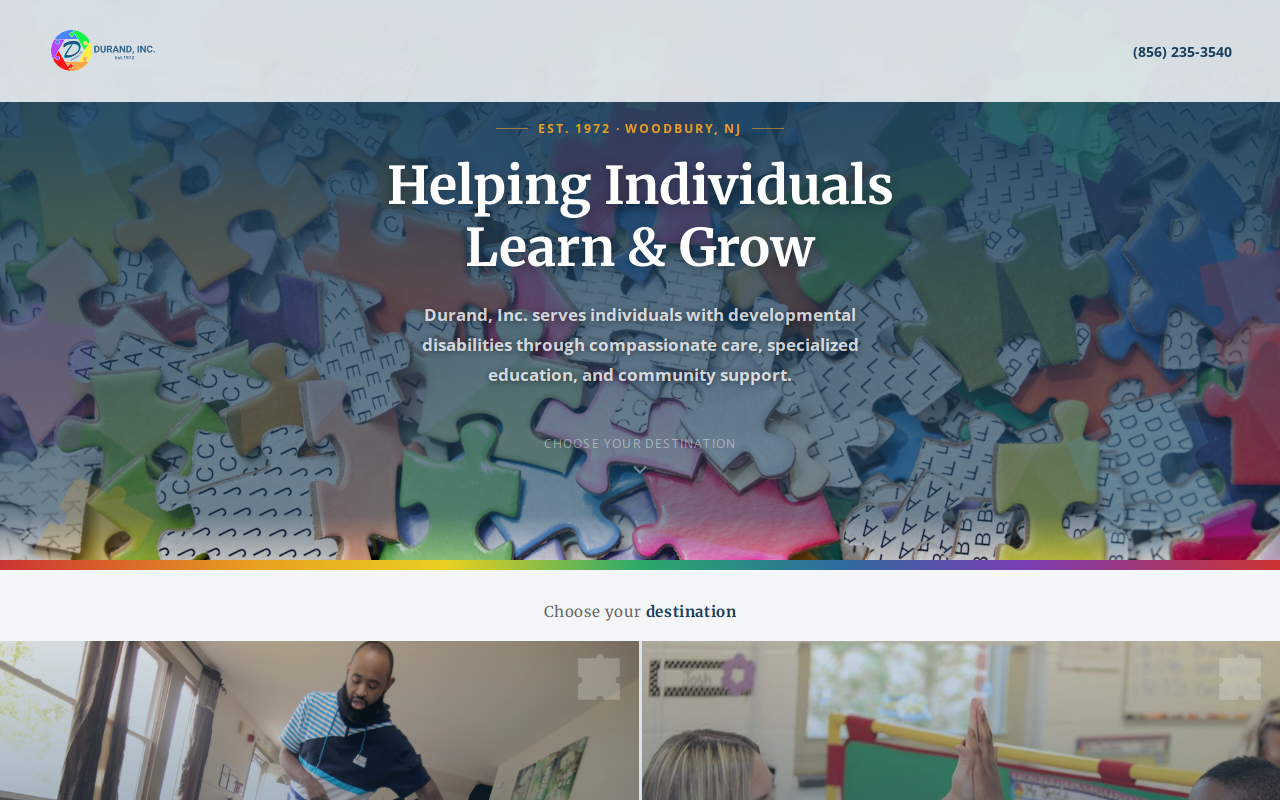 Durand Thrift Store website preview