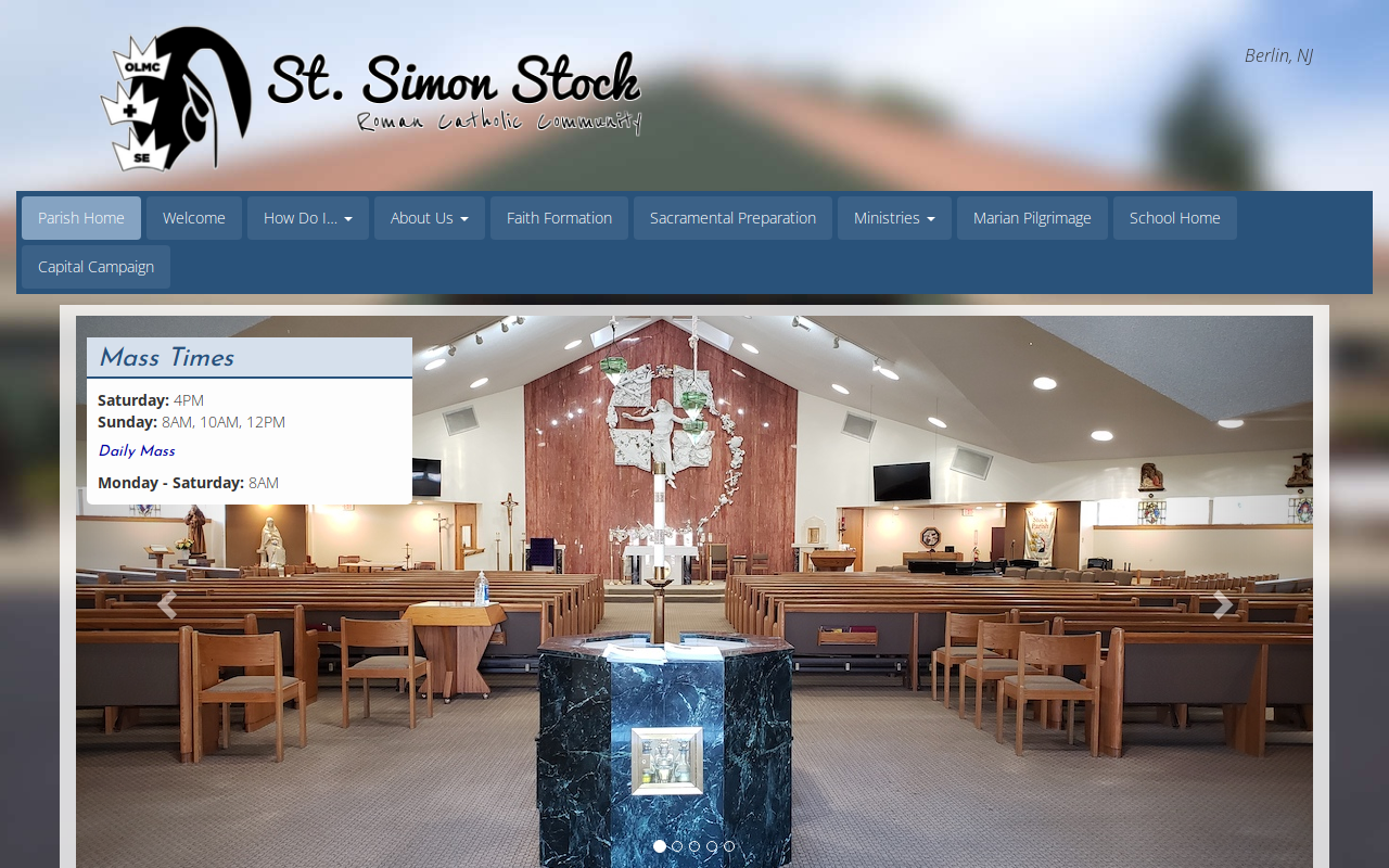 St. Vincent De Paul Thrift Store website preview