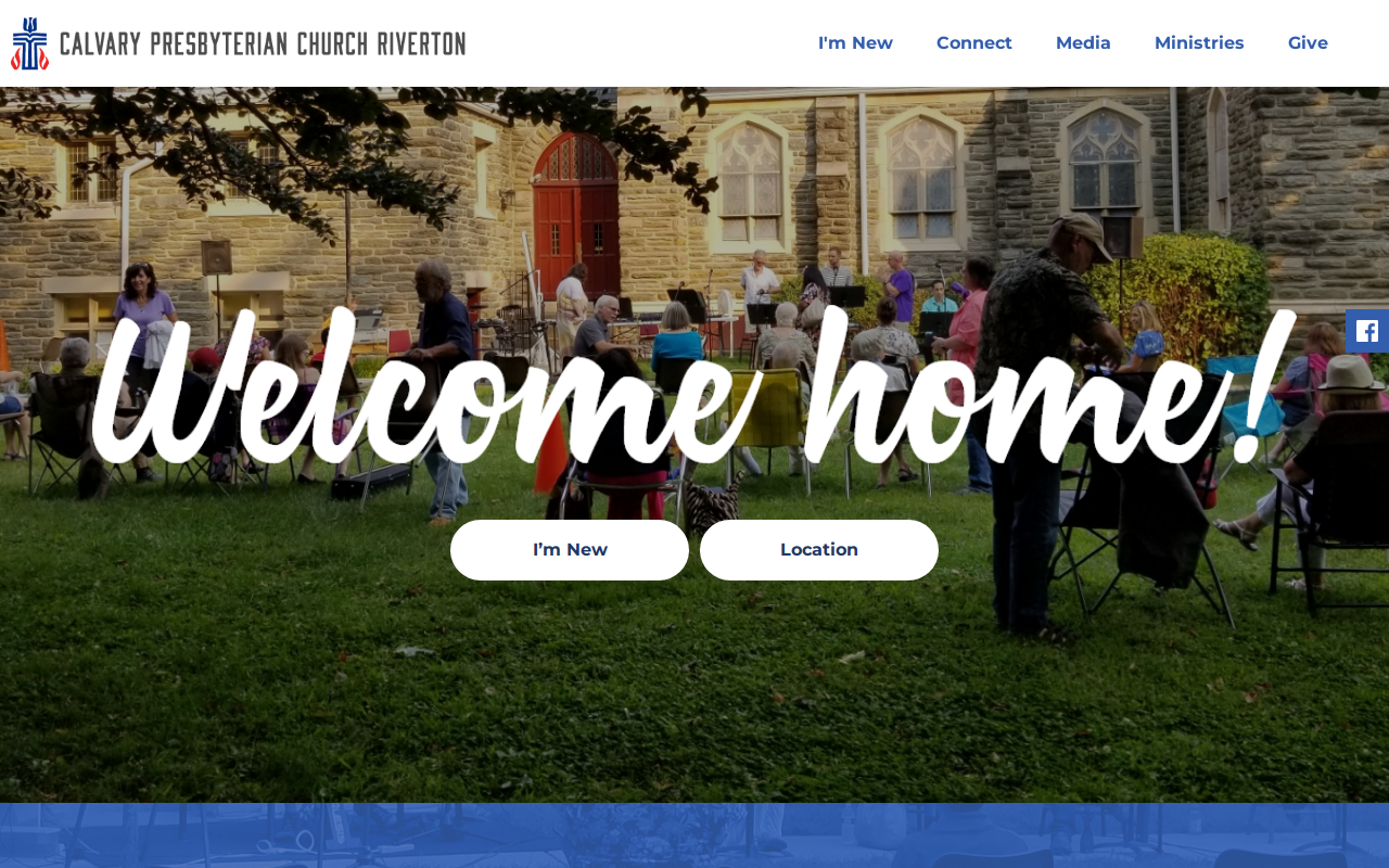 Calvary's Thrift Shop website preview