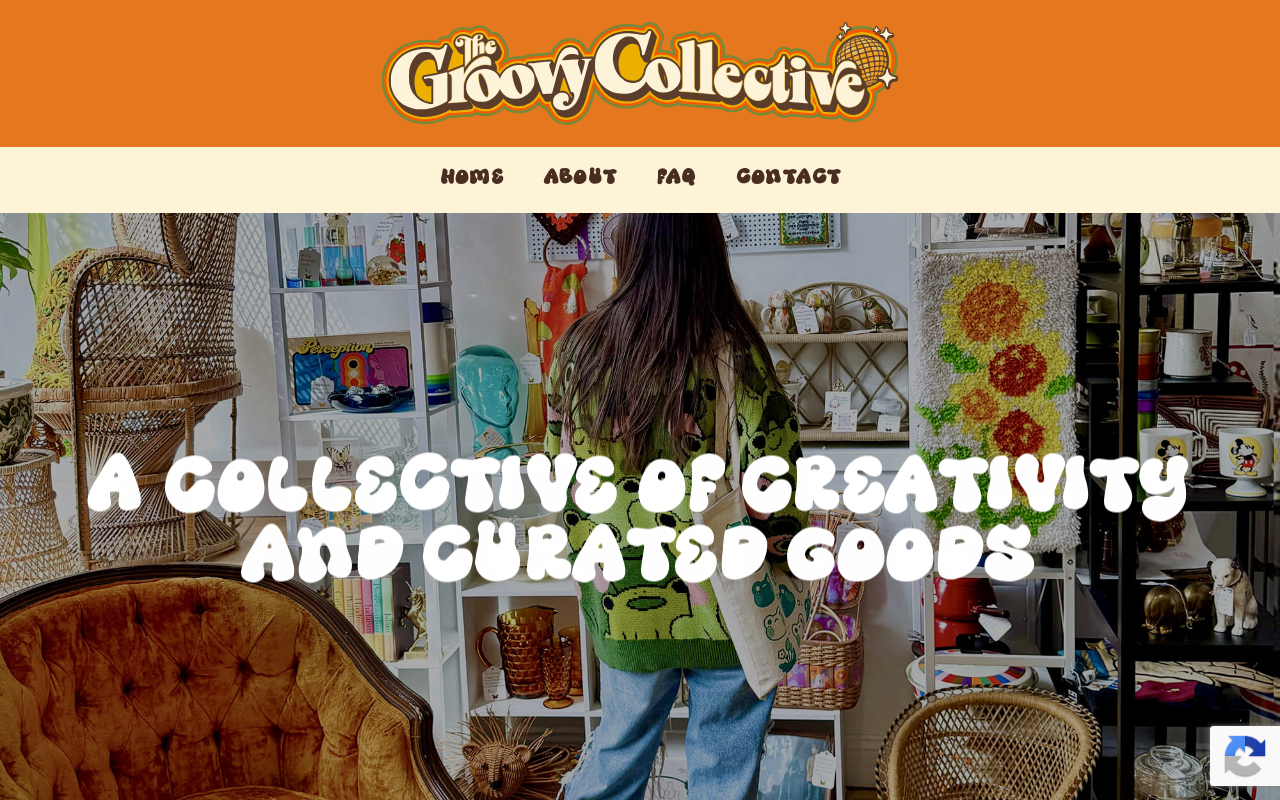 The Groovy Collective website preview
