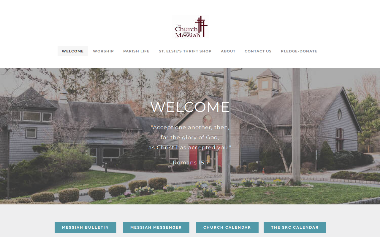 St. Elsie's Thrift Shop website preview