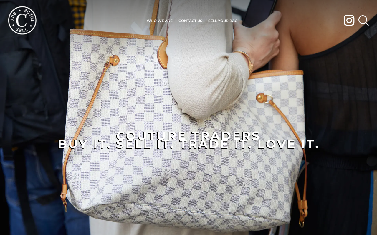 Couture Traders website preview