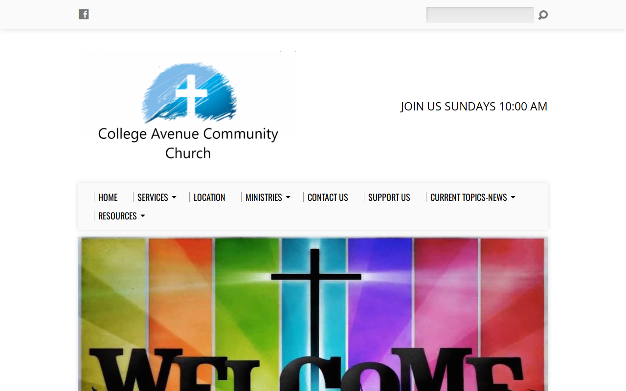 Second Reformed Thrift Shop website preview
