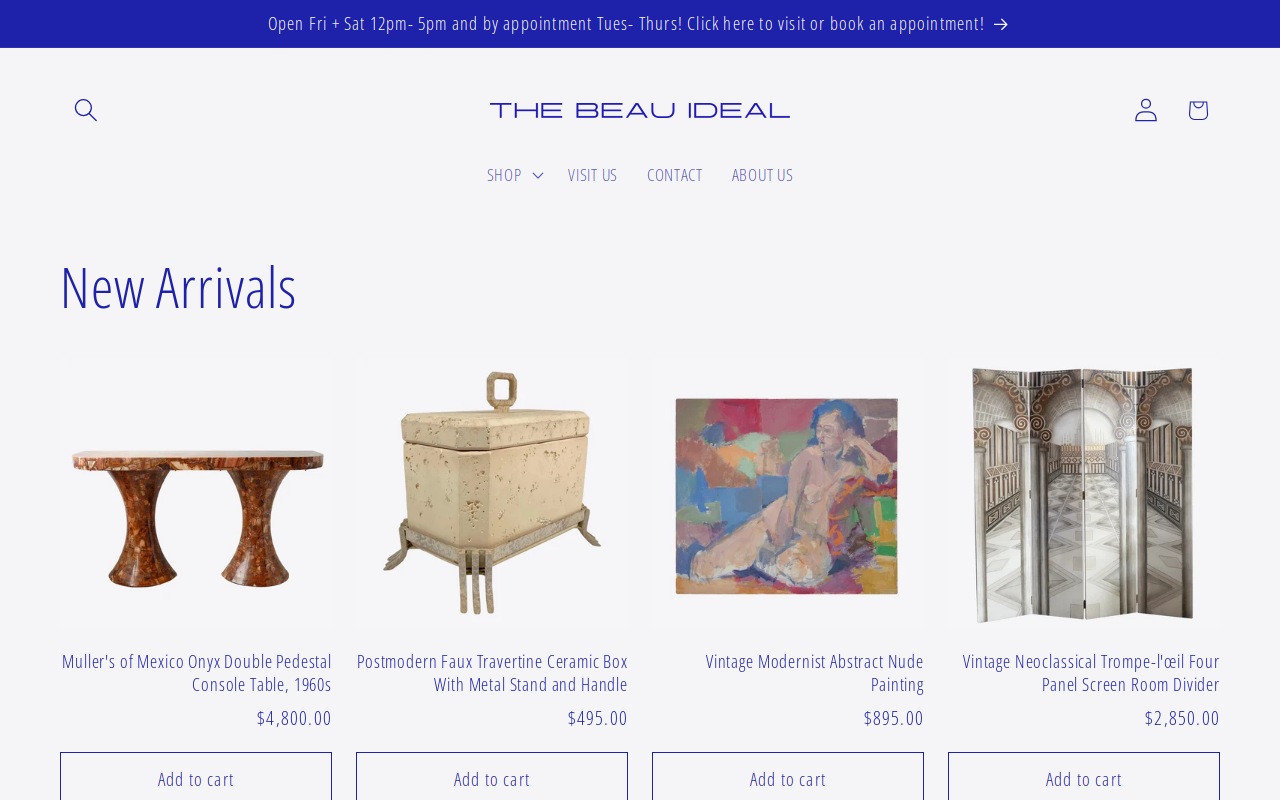 The Beau Ideal website preview