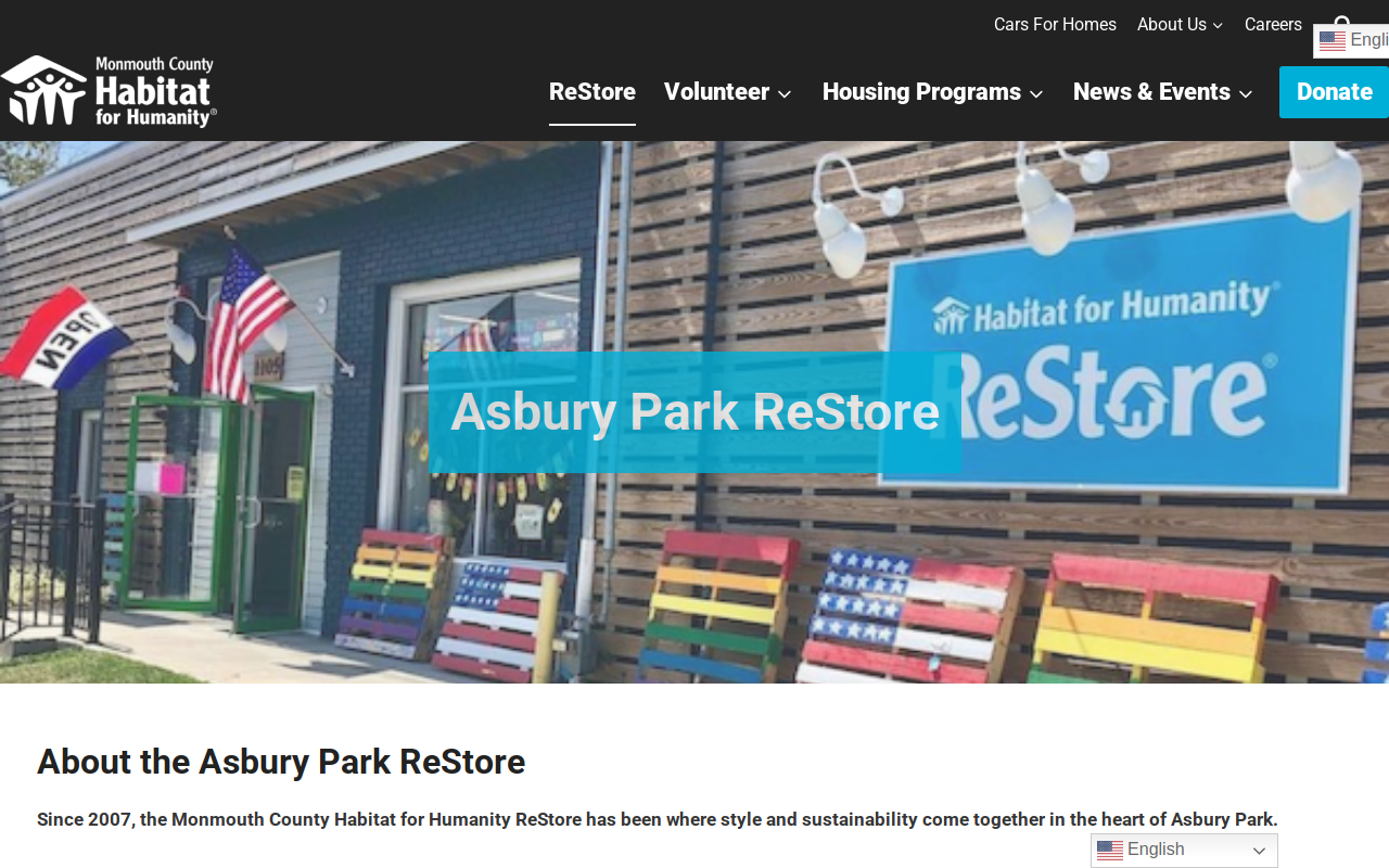 ReStore website preview
