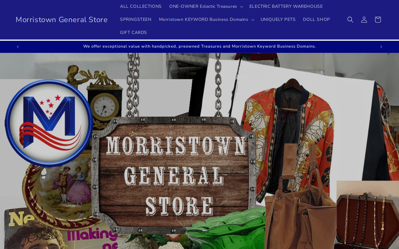 Morristown General Store website preview
