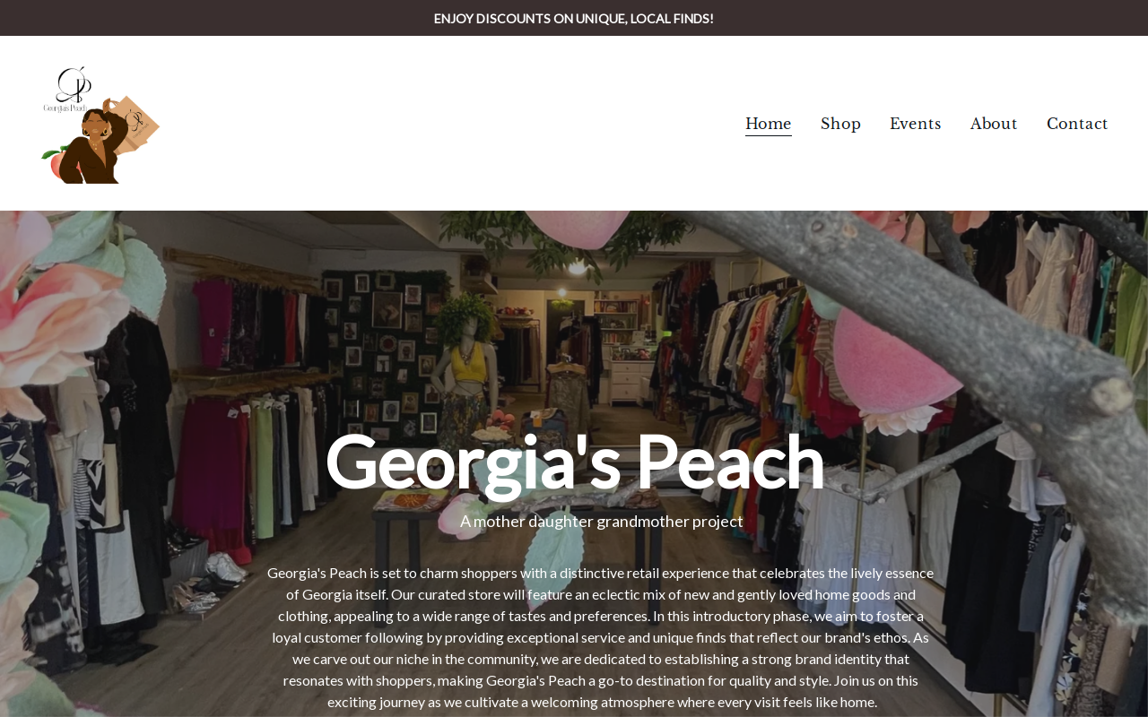 Georgia's Peach website preview