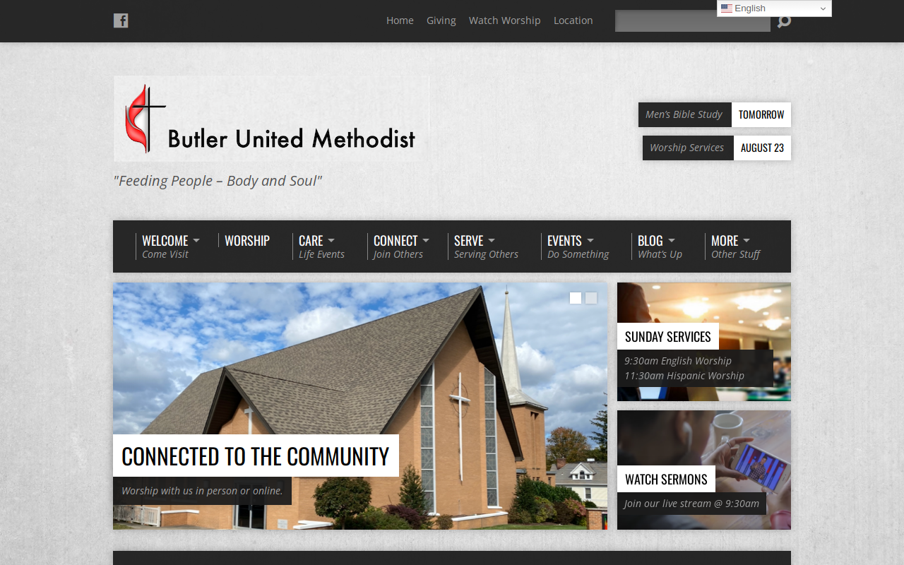 Gleaners Thrift Shop website preview
