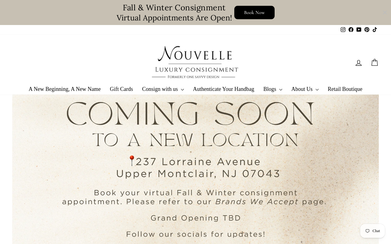 One Savvy Design Consignment Boutique Montclair NJ website preview