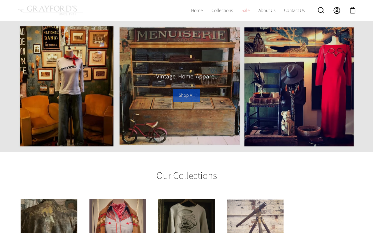 Grayford's website preview
