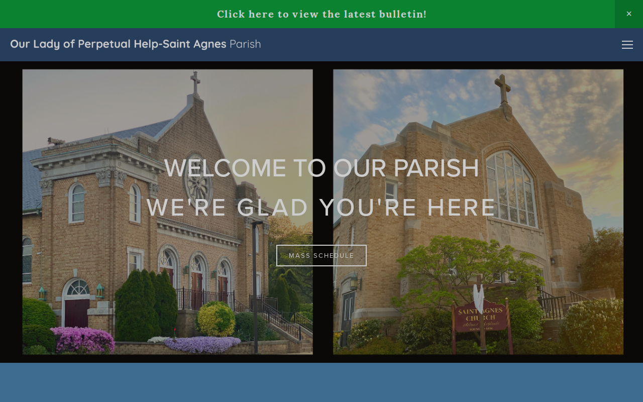 St. Agnes Thrift Shop website preview