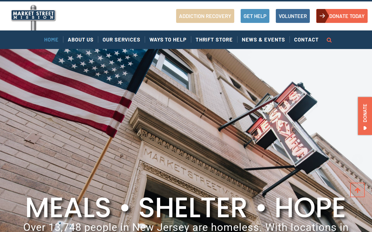 Market Street Mission Thrift Store - Jersey Shore (formerly Jersey Shore Rescue Mission Thrift Store) website preview