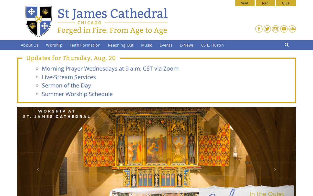 St. James Thrift Shop website preview