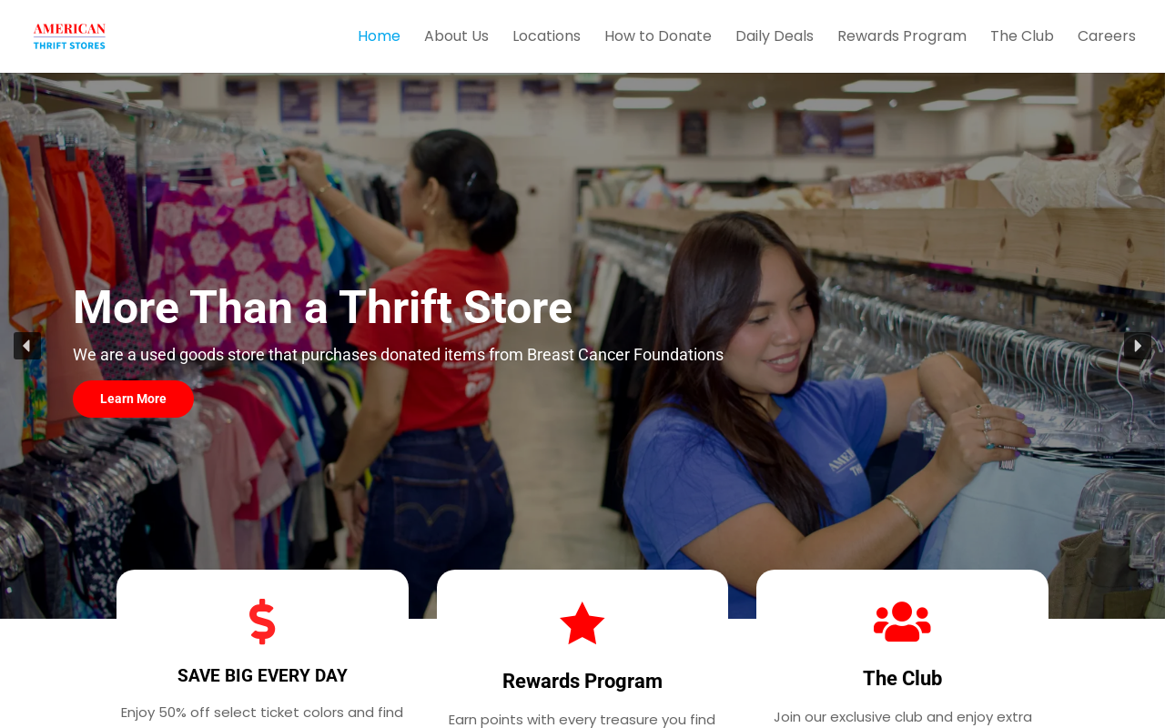 American Thrift Store - Passaic website preview