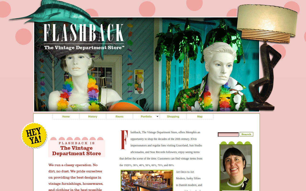 Flashback Inc website preview