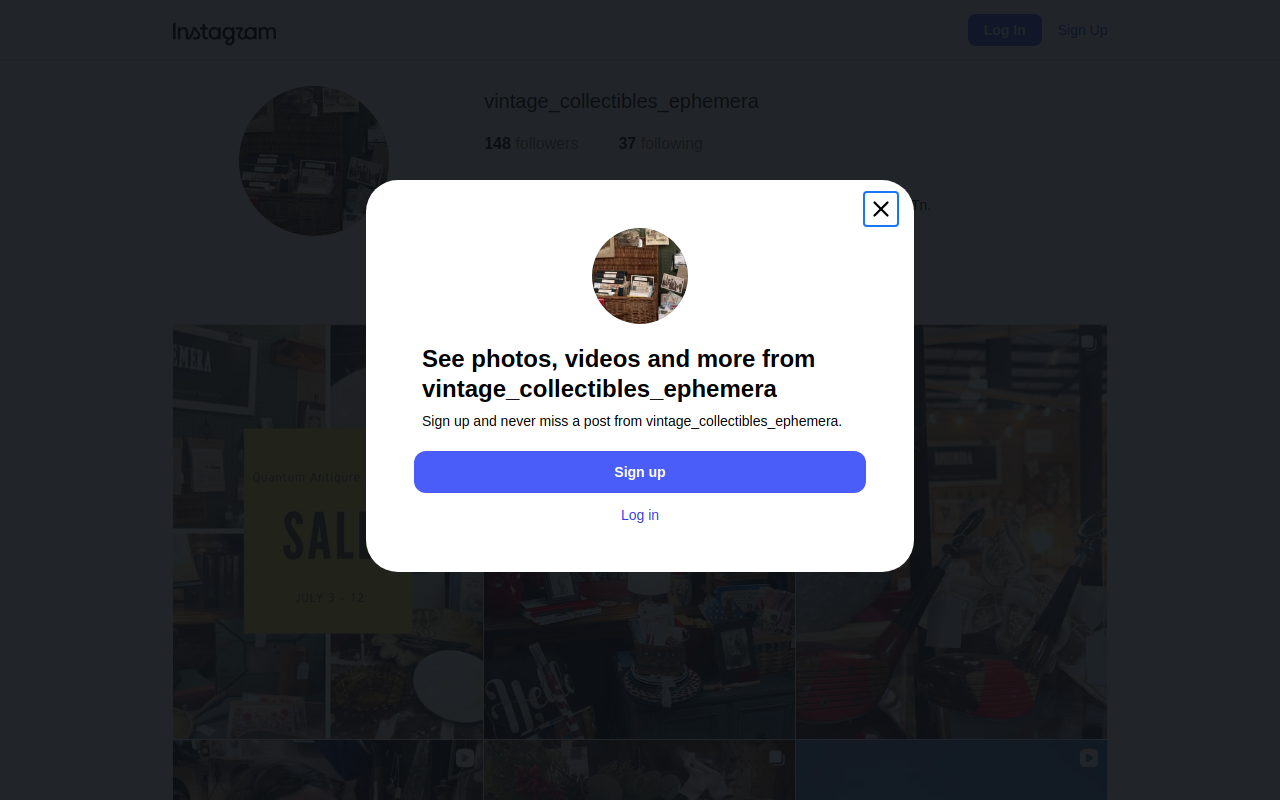 Vintage Modern Memphis website preview