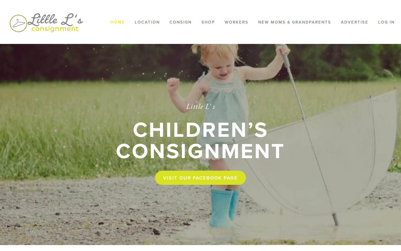 Little L's Consignment Sale website preview