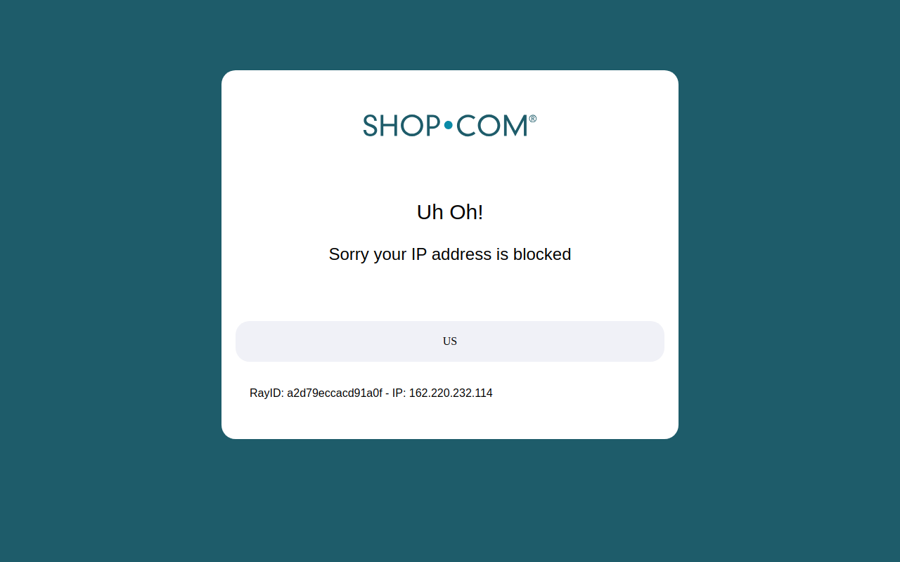 The Shop Thrift store website preview