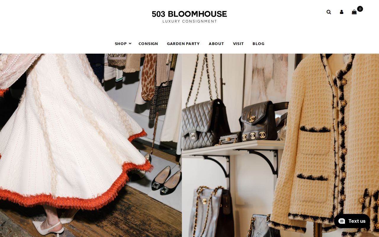 503 Bloomhouse website preview
