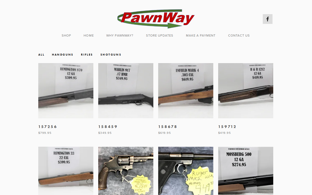 PawnWay website preview