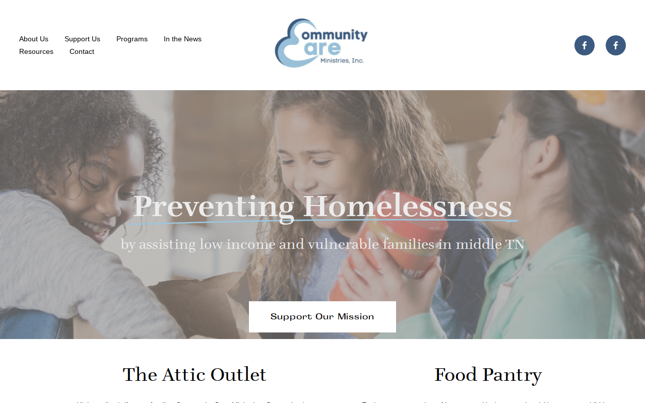 The Attic Outlet website preview