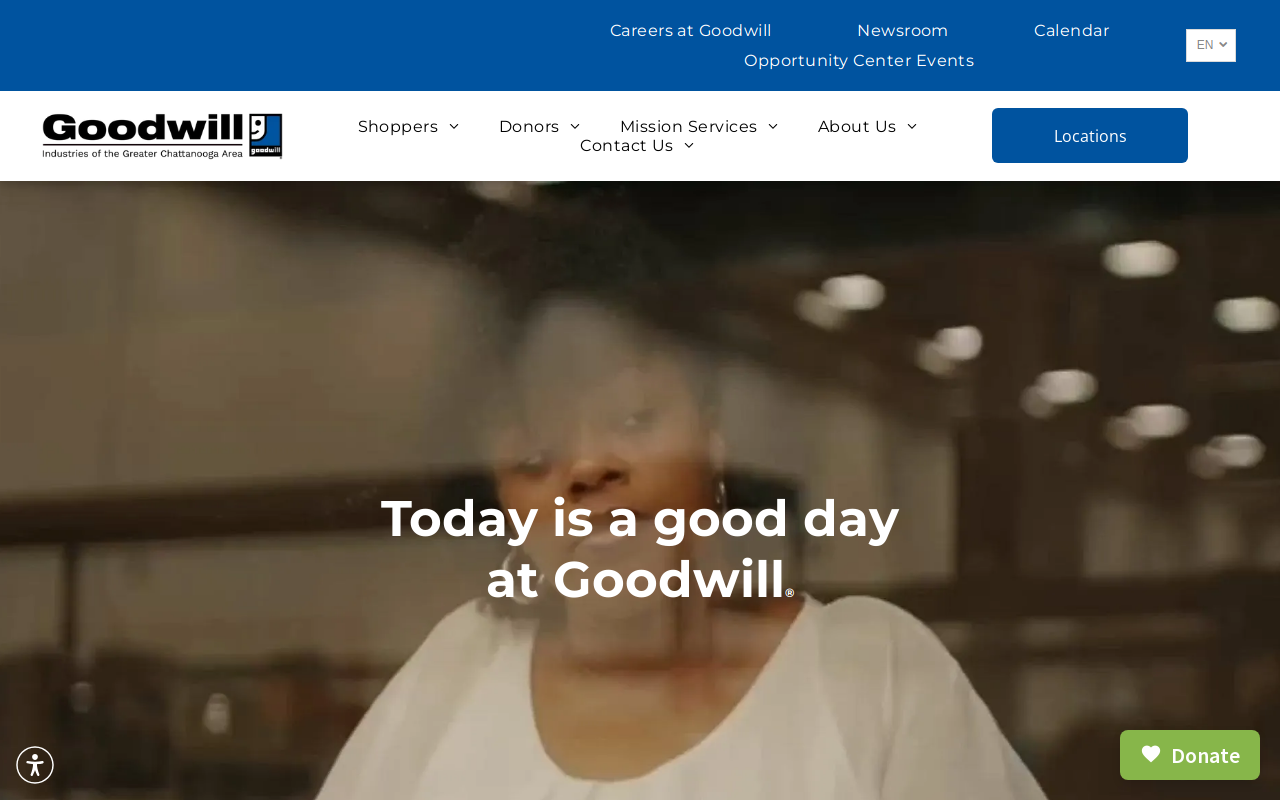 Goodwill Store East Ridge website preview