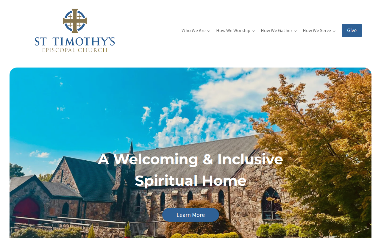 St. Timothy's Thrift Shop website preview