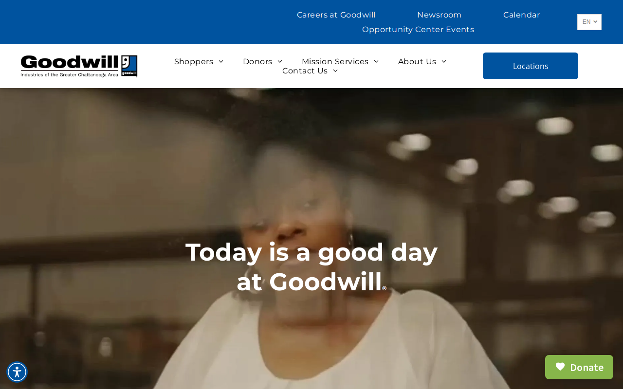 Goodwill Store - Hixson website preview