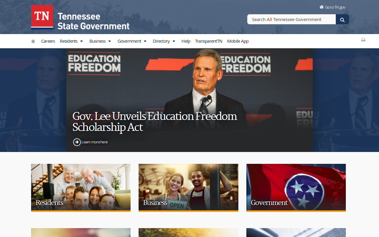 Meigs County Ministries website preview