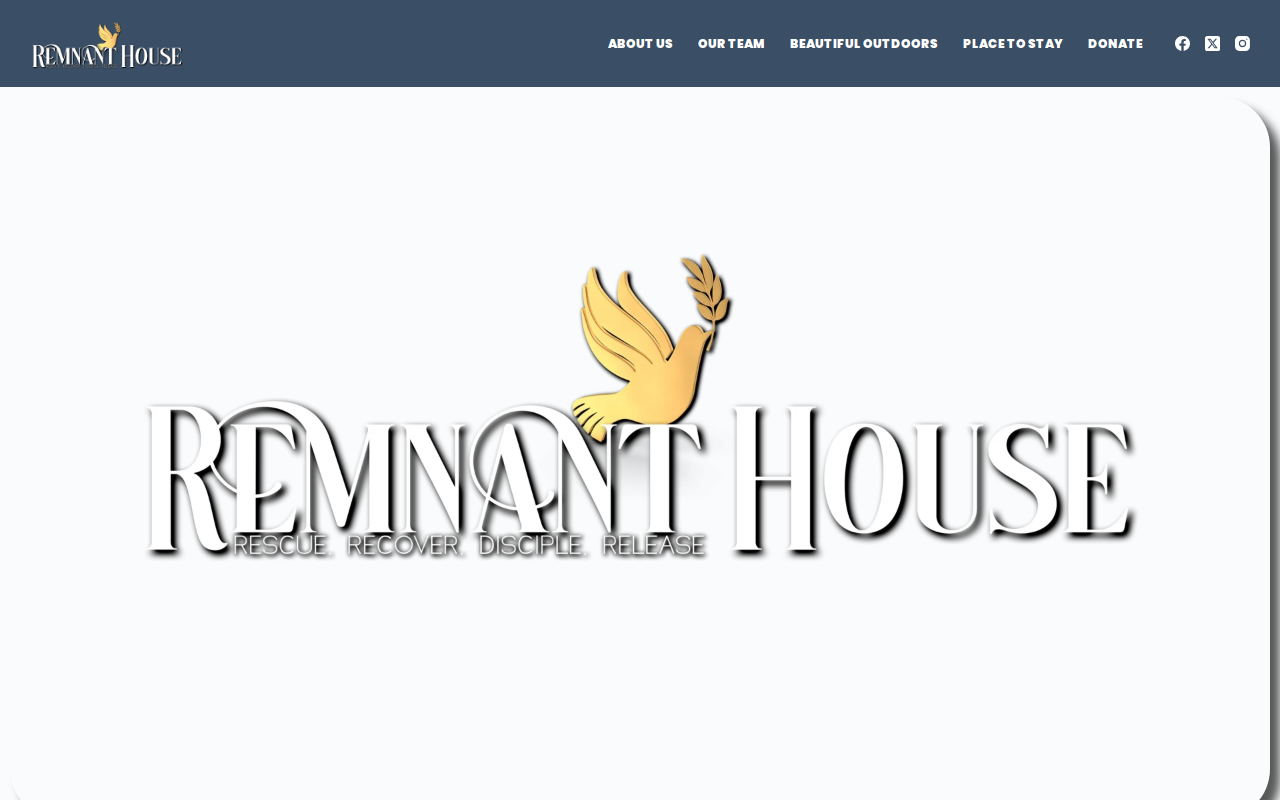 Remnant Thrift website preview