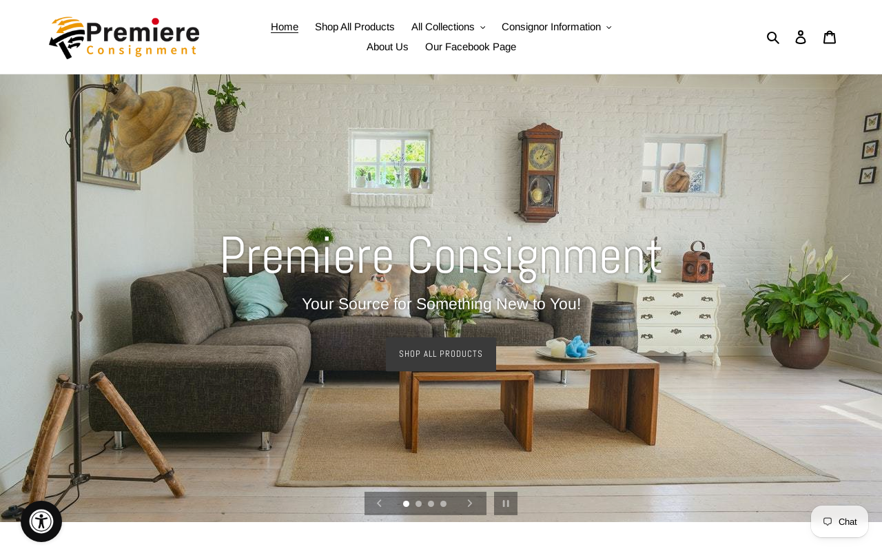 Premiere Consignment website preview