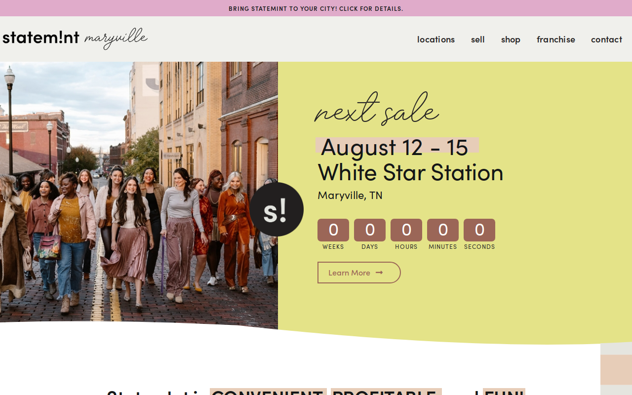 Statemint Maryville website preview