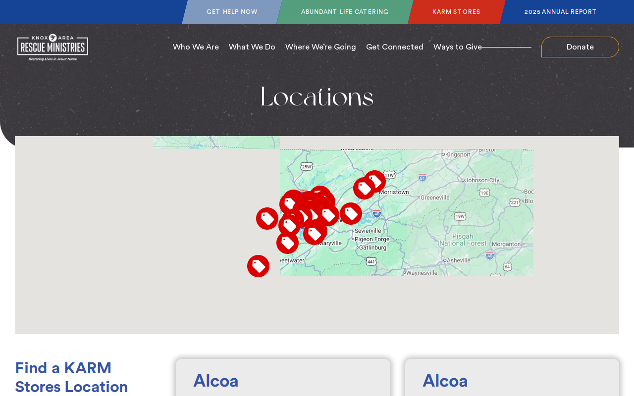 KARM Stores Christmas website preview