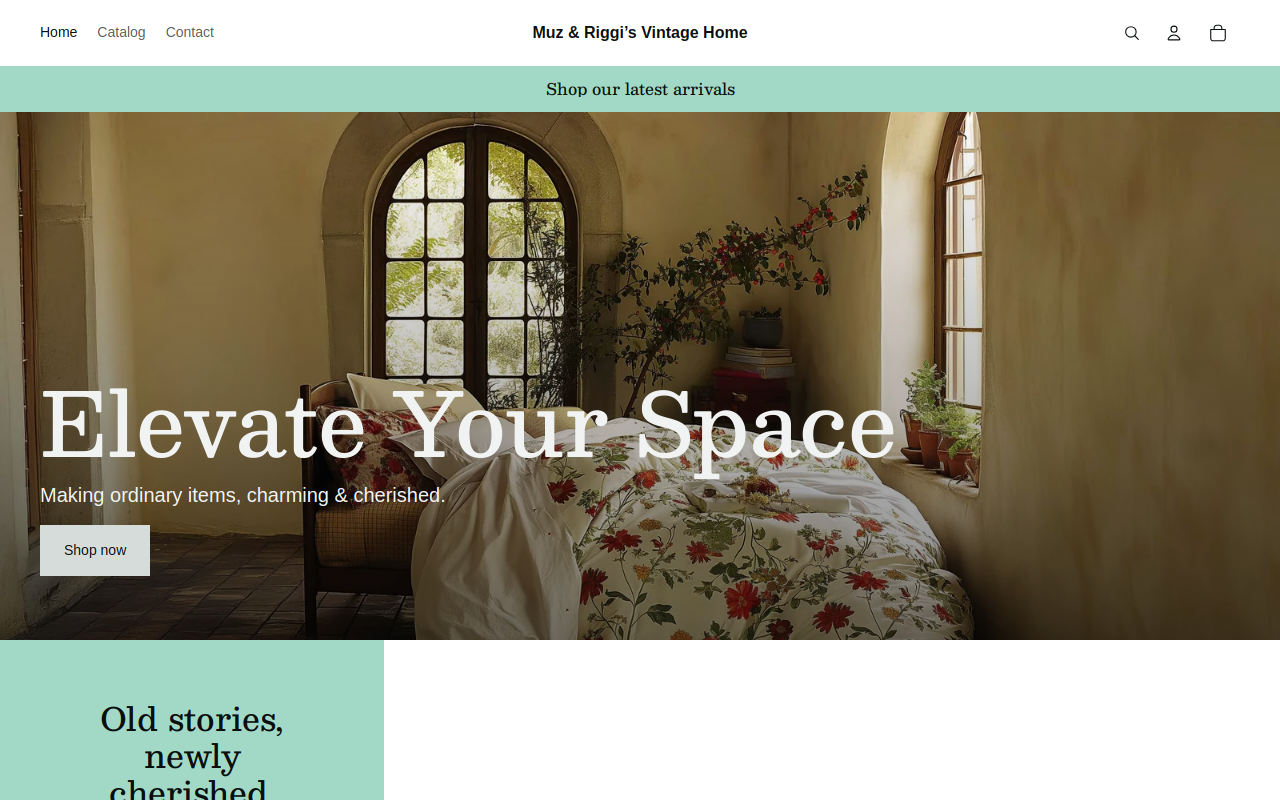 Muz & Riggi's website preview
