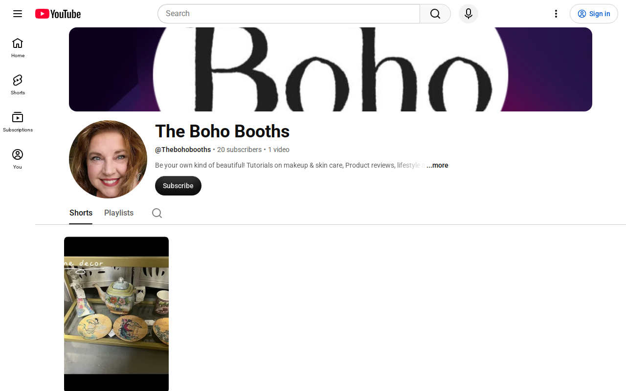 The Boho Bear website preview