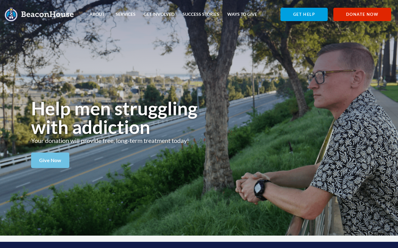 The Beacon House Of San Pedro website preview
