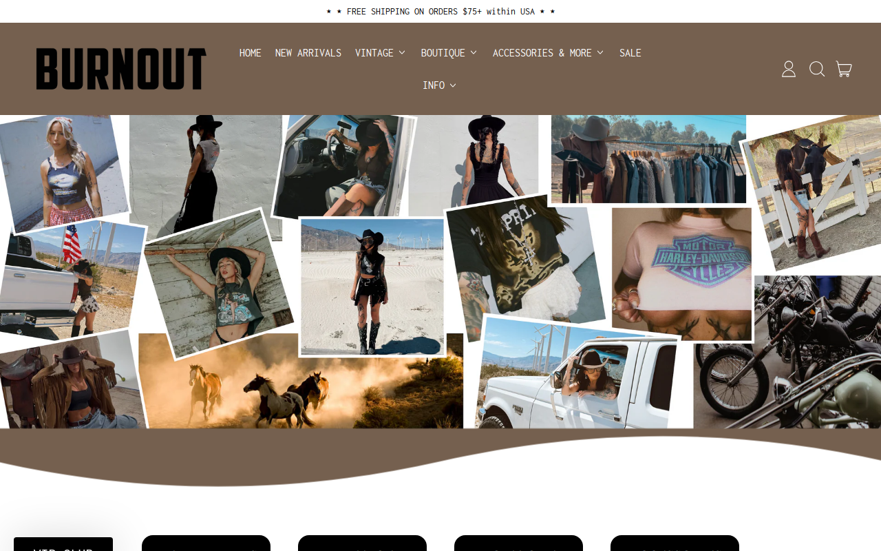 Burnout website preview