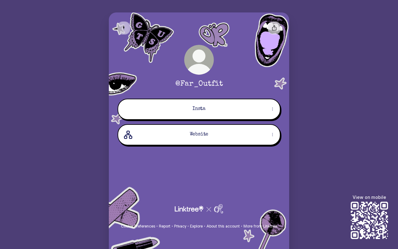 Far Outfit website preview
