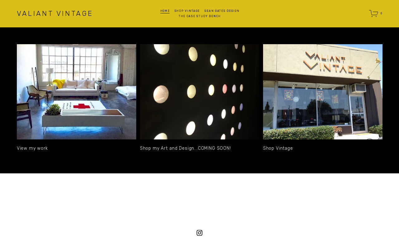 Valiant Vintage website preview