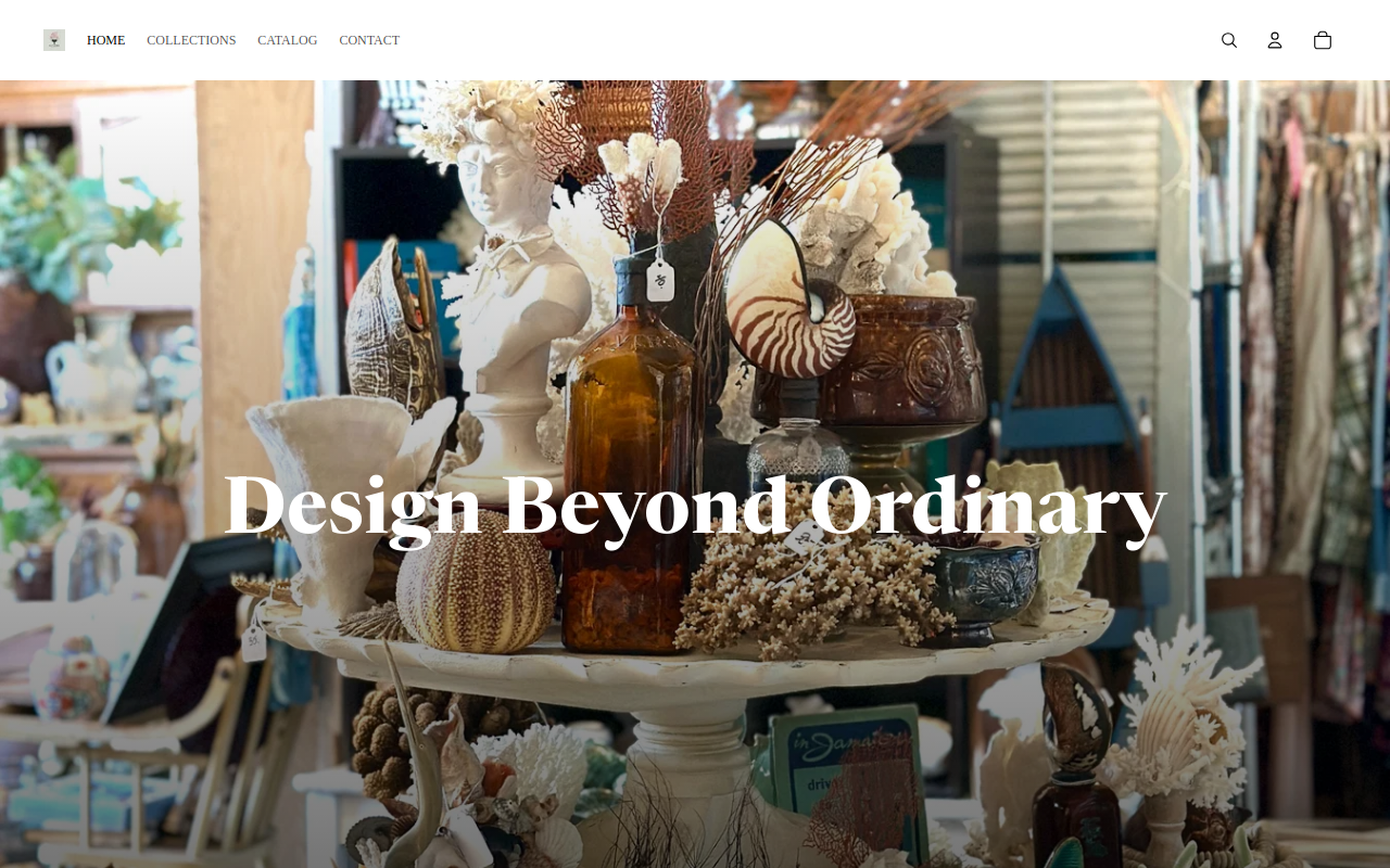ELT Vintage Home website preview