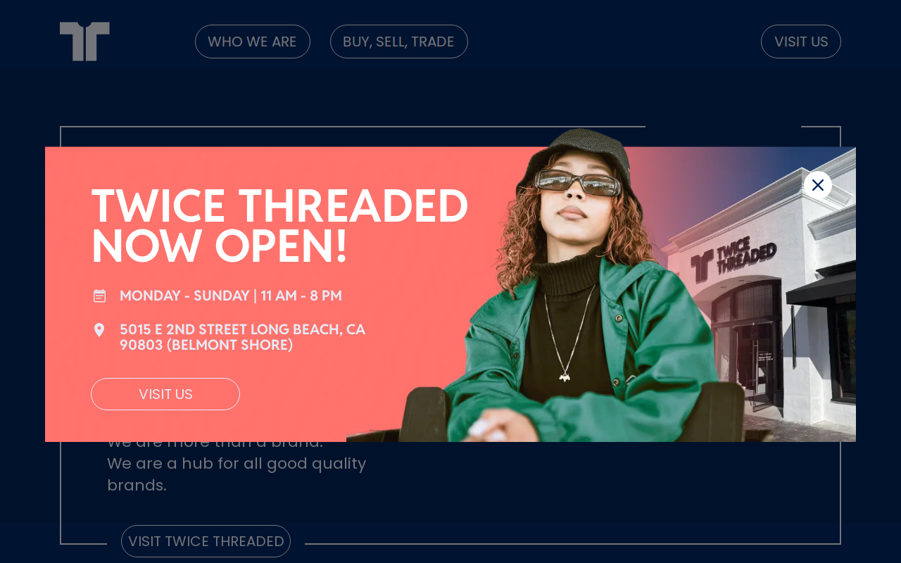 Twice Threaded website preview