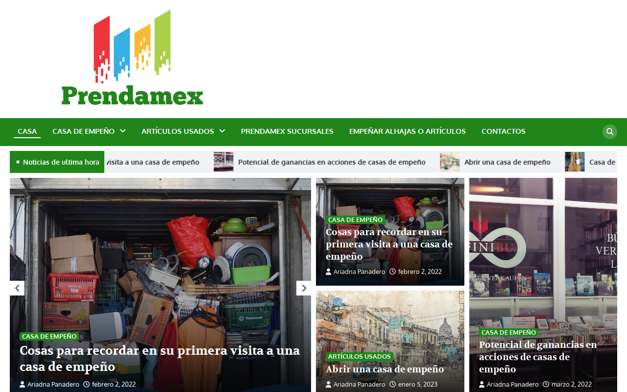 Presta Financial Services of CA website preview