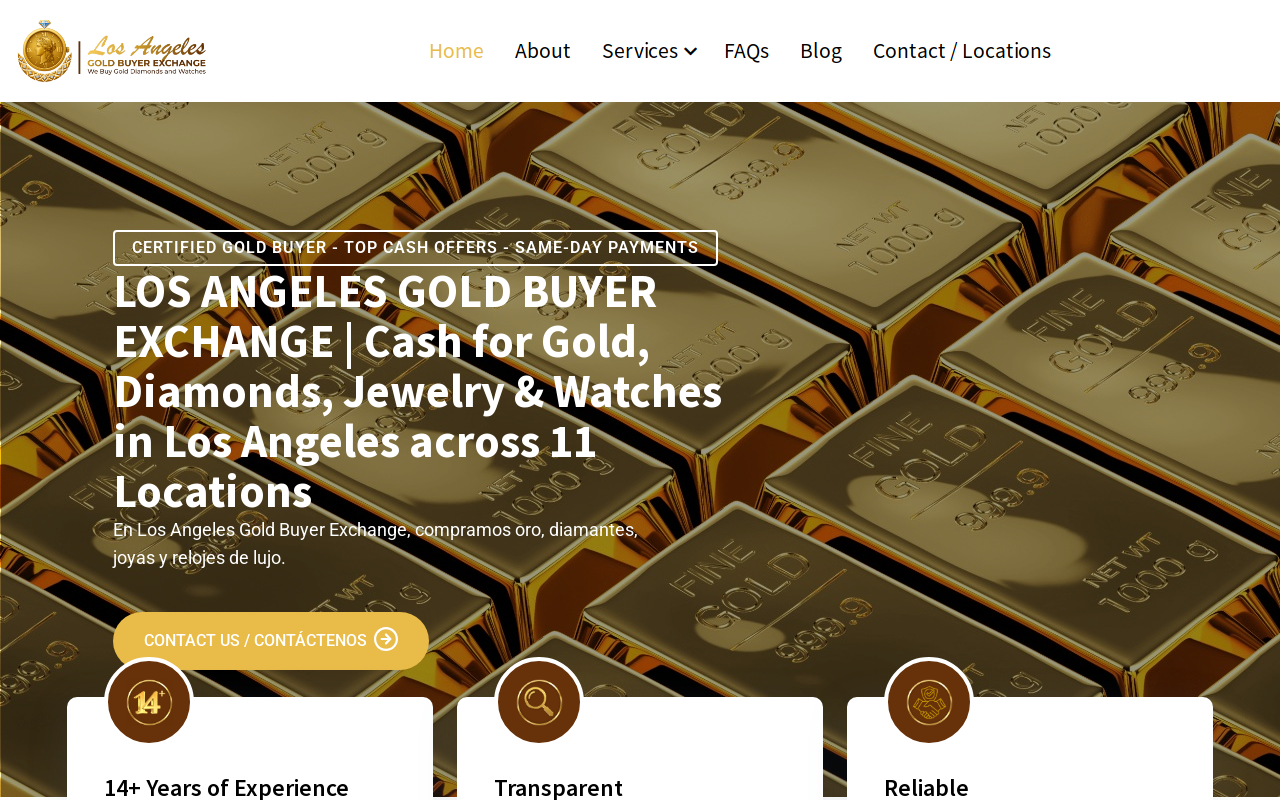 Los Angeles Gold Buyers website preview