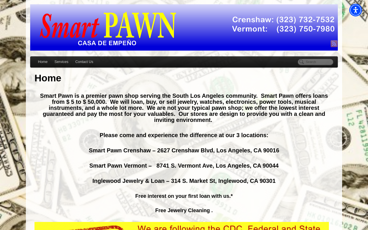 Amigos Pawn Shop website preview