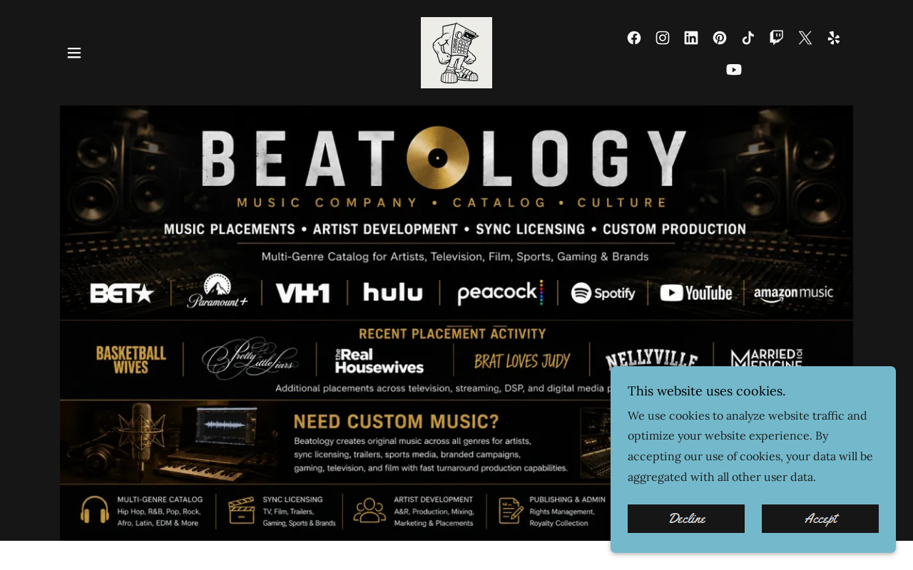Beatology Vintage website preview