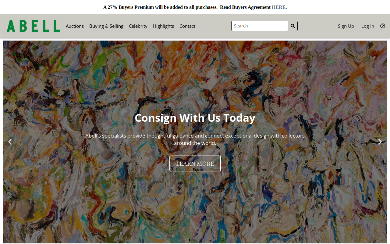 Abell Auction and Estate Company website preview
