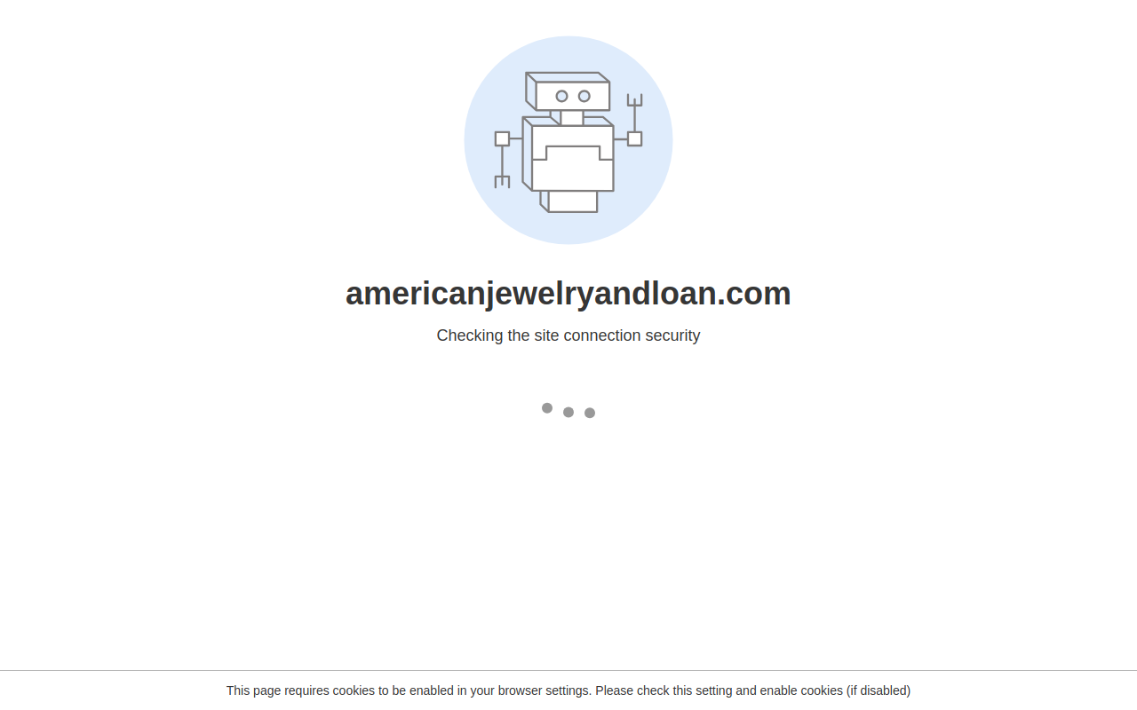 American Jewelry & Loan website preview