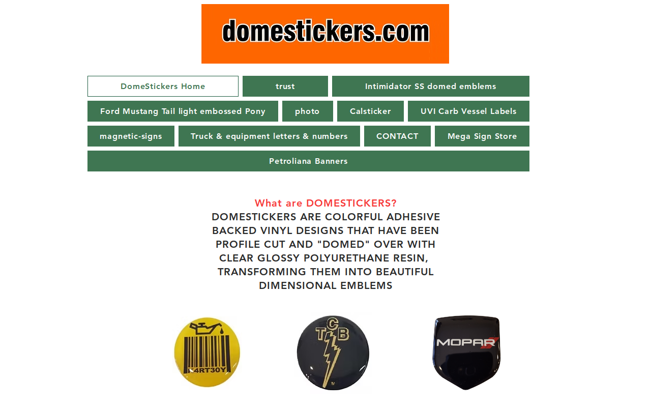 Glen Sample Signs & Graphics website preview