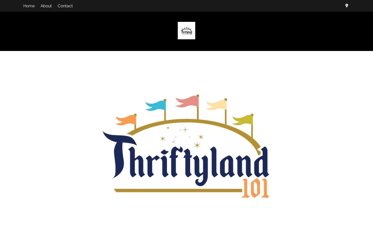Thriftyland 101 website preview